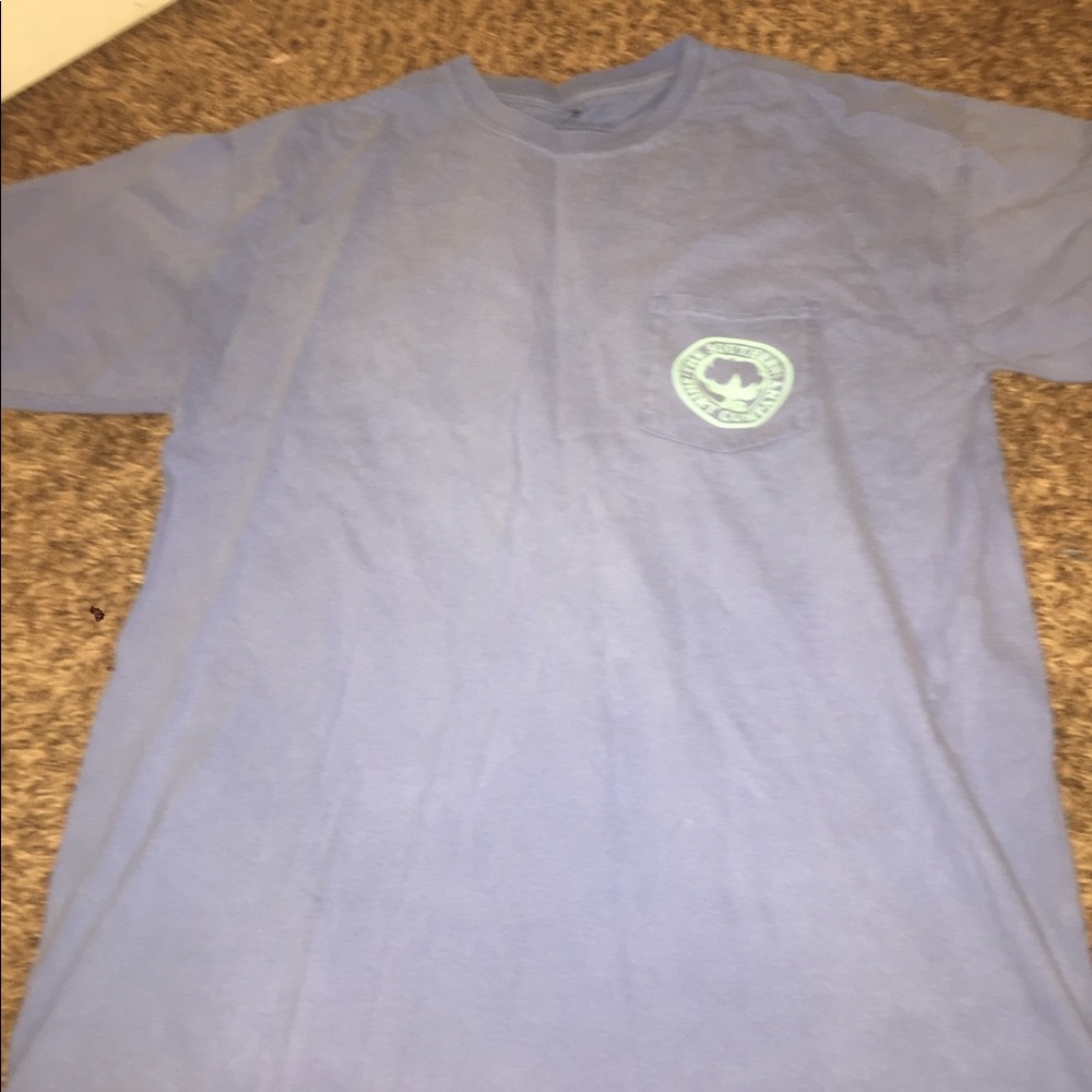 Blue southern cotton t-shirt